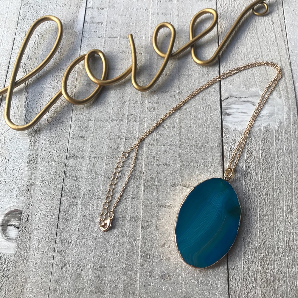 Natural Stone Necklace ♥️ - Picture 2 of 7